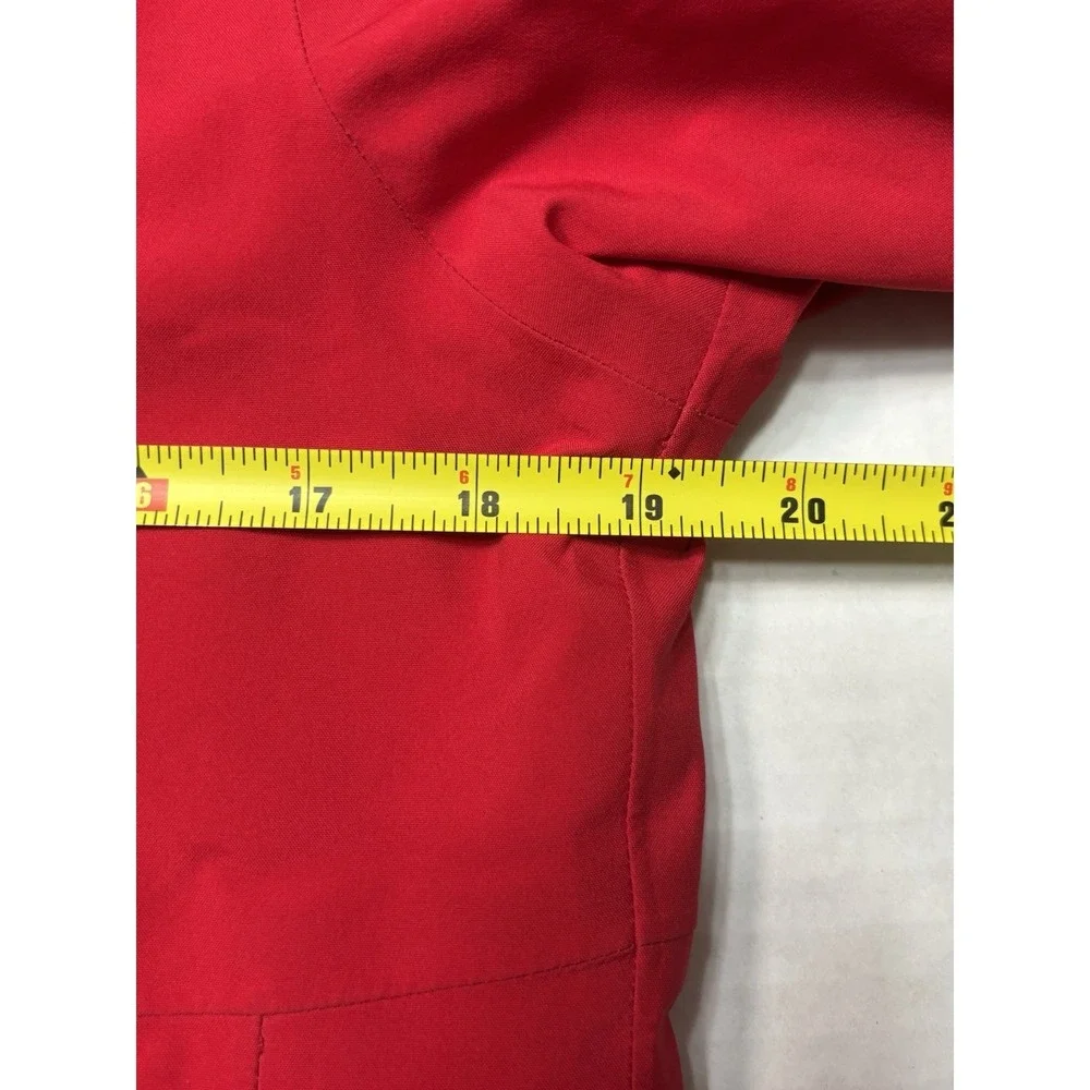 Marmot Snowline Insulated Jacket Kids XL Red Hooded Waterproof Coat M16356 Youth